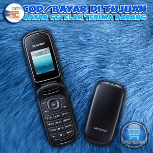 Samsung E1272 Dual Sim Flip Lipat Klasik Unik Kamera Bluetooth Bergaransi