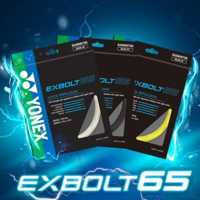 STRING - SENAR RAKET BADMINTON YONEX EXBOLT 65 NEW ORIGINAL SP