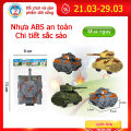 Bộ xe ô tô đồ chơi mini cho bé có dây cót chạy,nhỏ nhắn xinh xắn gồm 2 xe tăng. 