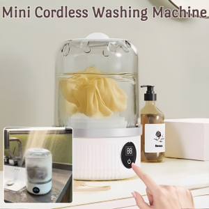 Mini Washing Machine Small Underwear Cordless Portable Travel Ultra-long Battery Life Waterproof Portable Automatic Machine