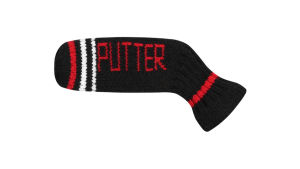 Scott Edward Golf Putter Headcover with Pink/Blue/Rose/Purple/Green Colors Knit Double Layers Elastic Yarn Snug Fit Putter HeadcoverProtect from Scratches Dust