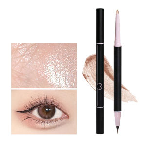 Sweet Mimt Double-Headed Eye Shadow Pencil Waterproof Pearlescent Eyeshadow Stick Lying Silkworm Pencil Long Lasting Highlighter Pen