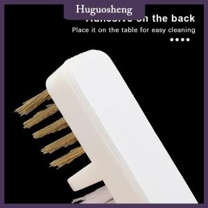[huguosheng] 1pcs Manicure Cutter Nail Drill Bit Cleaning Brush Copper Wire Remove Dust Clean Soft Hard Drill Grinding Head Cleaner Tools
