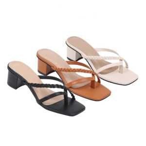 Heels Tali Wanita Sandal Hak Tahu 3/5cm Sandal Wanita Style KP01 Sandal Wanita Heels Sandal Flat SLM RA0054