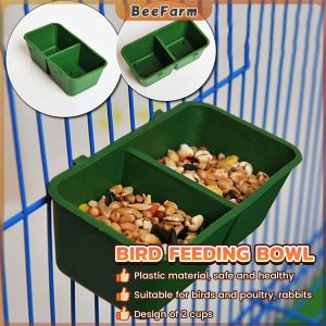 Moda Pet Bird Drinker Feeder Water Bottle Cup Chicken Pigeon Special Drinking Feeding Tool for Poultry Pets