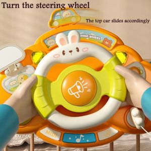 Ready Stock Car kids Steering Toys Steering Wheel Toy Car Mainan Baby mainan kereta kanak Baby Toys Steering Wheel