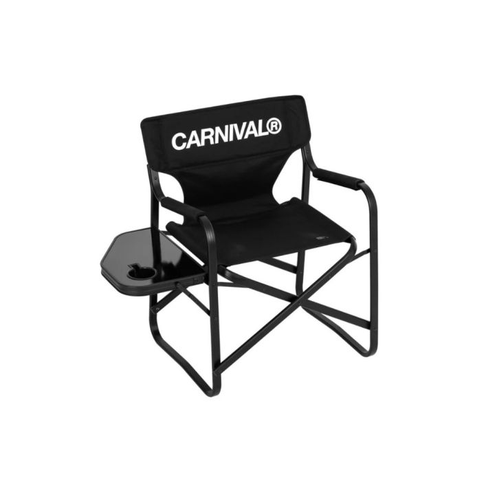 CARNIVAL Home & Away FOLDING CHAIR SIDE TABLE BLACK | Lazada.co.th