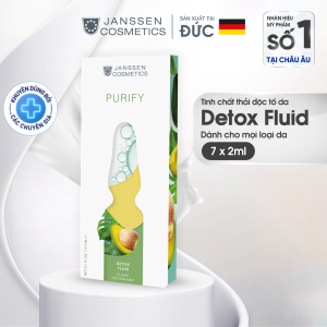 Tinh chất thải độc tố da Janssen Cosmetics Detox Fluid 25 ống x 2ml & 7 ống x 2ml