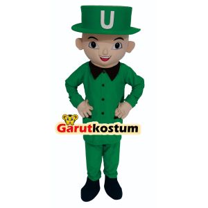 kostum maskot badut upin topi sulap setelan costume lucu dewasa