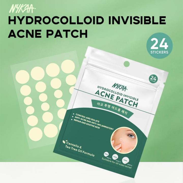 NYKAA Hydrocolloid invisible acne patch repair soothe acne patch anti ...
