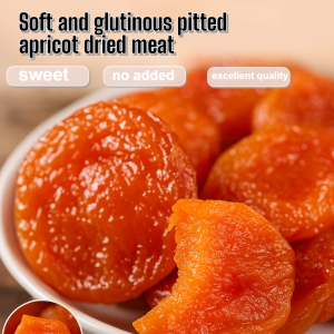 Seedless Dried Apricots 0 Additives Supplement Dietary Fiber Buah Kering Halal Candied Snacks