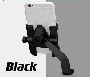 High Quality Universal Mobile smartphone Holder Mount alloy Aluminum motorcycle side mirror adjustable Metal Phone Holder