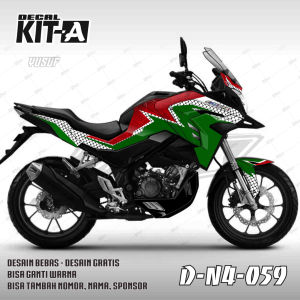 Decal cb150x sticker striping stiker honda cb 150x 2022 motif SORBAN PALESTINA D-N4-021 N4-058