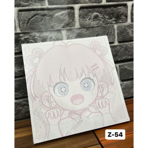 Paint By Number Kanvas Painting Kit With Frame Siap Lukis Ukuran 30x30 Cm Aesthetic Landscape