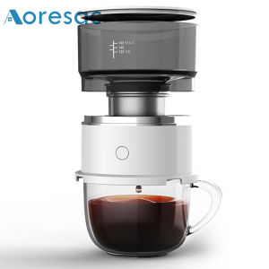 Máy Pha Cà Phê Nhỏ Giọt Điện Mini Cầm Tay Máy Pha Cà Phê Espresso Tritan Bể Nước Ngoài Trời Bình Đựng Cà Phê