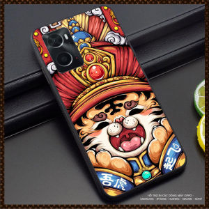 Ốp lưng kính hình hổ cho đt OPPO A36 chất liệu nhựa TPU cao cấp