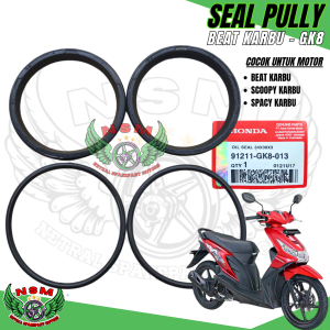 Seal pully beat karbu GK8 / beat f1 / spacy / scoopy karbu