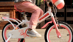 RoyalBaby Jenny Kids Bike 20 Inch Girls Bicycle Basket with Kickstand White Pink Childs Cycle