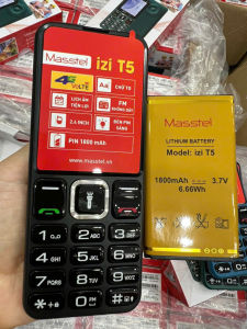 Điện thoại 4G Masstel izi T5 4G - Hàng chính hãng - Kết nối 4G mẫu mới Bảo hành 12 tháng