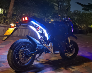 Bộ 2 dây đèn led mí xin nhan hai chế độ dành cho xe máy moto ô tô