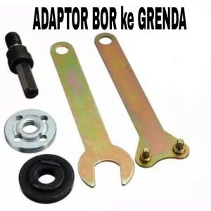 Adapter Adaptor Arbor Konektor Bor ke Gerinda konverter bor ke grinda