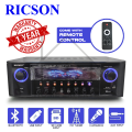 RICSON KARAOKE AMPLIFIER WITH FM/ BLUETOOTH / USB PLAYBACK (AV-260 II). 