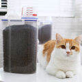 Pet Food Plastic Storage Tank Dog Cat Food Dispenser Pet Sealing and drying Supplies Kitchen box. 