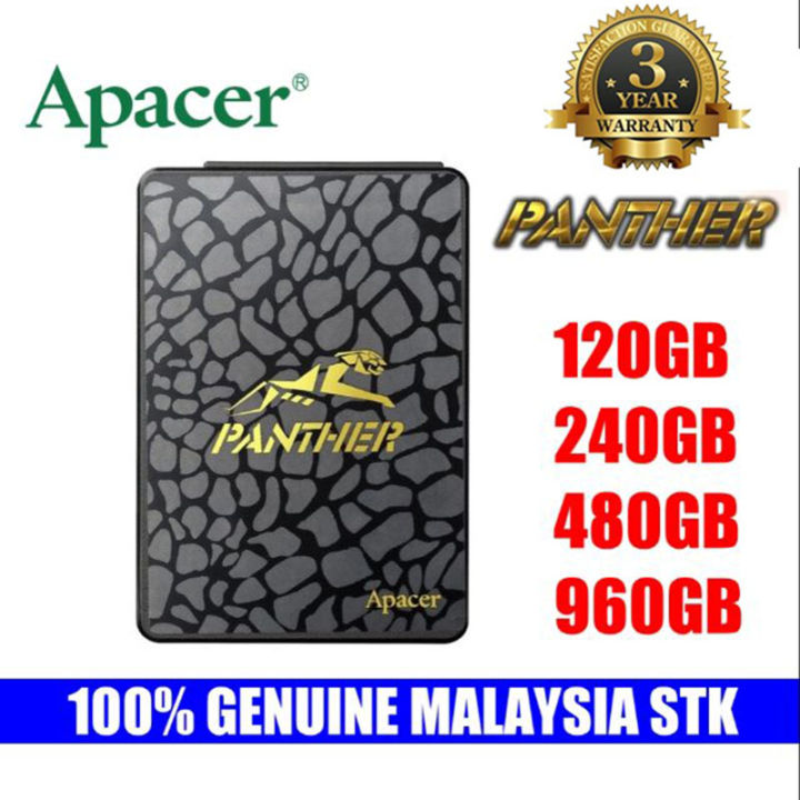APACER 120GB 240GB 480GB SSD HDD AS340 PANTHER