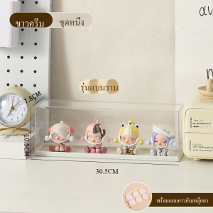 กล่องใส่โมเดล ชั้นวาง art toy กล่องใส ที่เก็บของสะสม popmart อะคริลิคใส กันฝุ่นวางซ้อนกันได้ มีหลายขนาด