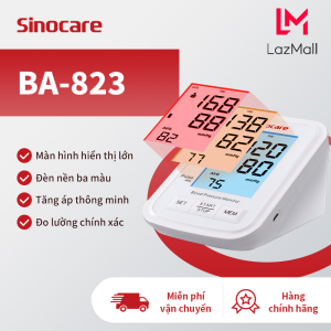 Máy Đo Huyết Áp Bắp Tay Tự Động Sinocare BA-823-Giọng Nói Tiếng Việt