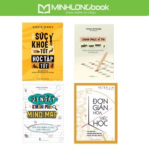 Sách: 21 Ngày Khám Phá Mind Map + Sức Khỏe - Học Tập Tốt + Chinh Phục Kì Thi + Đơn Giản Hóa Việc Học