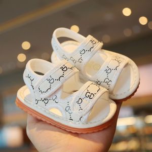 Kasut Baby 6mths-3yrs Kasut Baby Boy Bunyi GD Baby Sandal with Sound Velcro Strap Anti Slip Light Weight Comfortable Selipar Budak Lelaki Kasut Baby Girl Selipar Baby Sandal Budak Kasut Kanak Kanak Sandal Selipar Anak