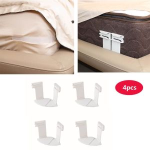 MMLUCK 4pcs Rotating Bed Cover Fixing Clip Foldable Invisible Bed Sheet Holder Quilt Fixing Tool Anti-Shift Bed Cover Fastener Bed Sheet