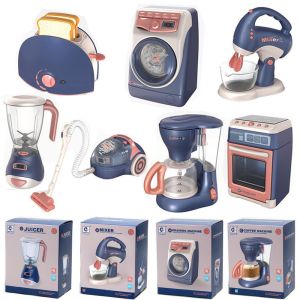 Auntton Home Appliances Pretend Play Kitchen Playset Vacuum Cleaner Cooker Education Toy TOYS Gift Present