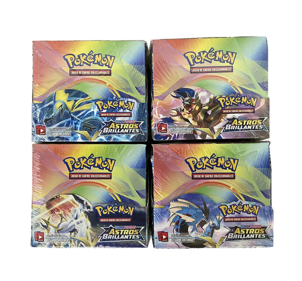 360Pcs Pokemon Cards Spanish TCG: Sword & Shield BRILLIANT STARS Pokmon  Booster Box Trading Card Game Collection Toy Collection Toy For Kids -  Lazada | Lazada PH