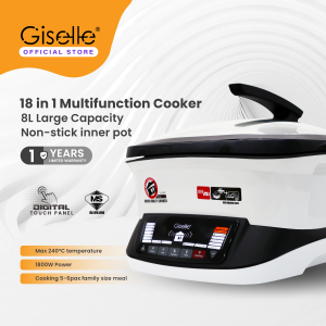 Giselle 18-in-1 Instant Multi-Function Cooker Sous Vide Roast Grill Bake Boil Fry Slow Cook Fast Stew Hot Pot (KEA0321)