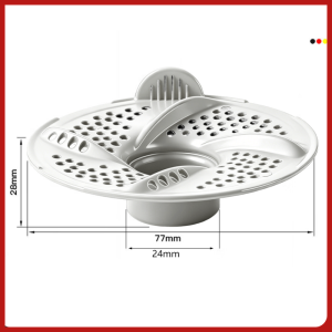 Sewer Drain Filter Cover Fast Water Flow Non-slip Non-displacement Floor Drain Stopper Insect Proof Anti-blockage Bathroom Drain Cover