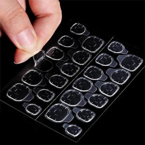 Fake Nail Sticker Toenail Special Pelekat Kuku Gam Jeli Alat manikur Jelly adhesive Super Sticky pink jelly glue for wearing 美甲专用假指甲