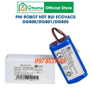 PIN ROBOT HÚT BỤI ECOVACS DG800 - DG801 - DG805