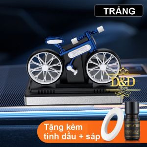 Tinh dầu thơm trang trí táp lô xe hơi ô tô mô hình xe đạp năng lượng mặt trời