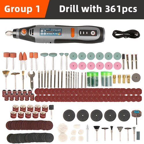 Electric Pen Drill Drilling Machine Rechargeable Cordless Electrical ...