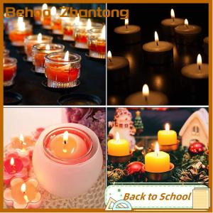 Behoo 100pcs 20mm candle wick สติกเกอร์เทียนทำสติกเกอร์กลมสำหรับ WAX FIXED