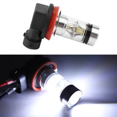 2pcs Lampu Kabut Led H11 H8 4300K 100W 1500LM Super Terang Warna Putih/Kuninglampu kabut mobil honda brioforglamp