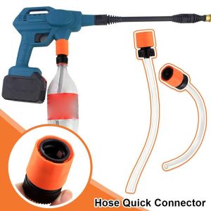 NOBLELYN 1Pcs with Coke Bottle Washer Torch Adapter High Pressure Plastic Quick Connector  Water Absorbing Hose Quick Connection Tool For Lithium Battery Washer Torch