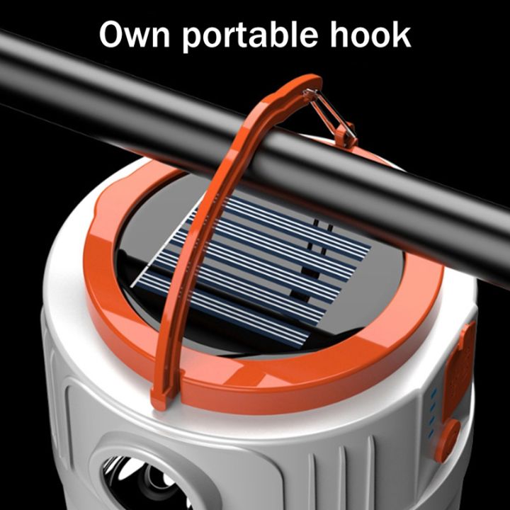 solar lamp with usb charging