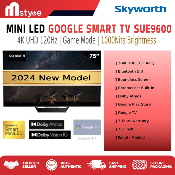 [FREE SHIPPING] [ 2024 NEW MODEL SKYWORTH SUE9600 ( MINILED New 2024 ...