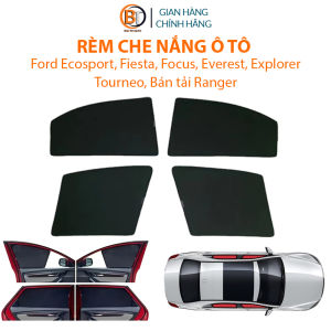 [Rèm Ô tô Ford] Rèm che nắng hít nam châm xe ô tô Ford Territory Ecosport Fiesta Focus Everest Explorer bán tải Ranger chống tia uv chắn nắng nóng cho xe hơi hút nam châm theo chuẩn cho từng dòng xe oto