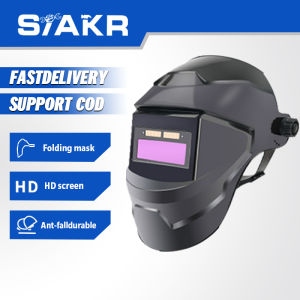 Solar Welding Mask Auto Darkening Sparks & Glare Protection Welding Helmet Mask Eye Protector Shade