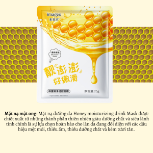 (Combo5) Mặt nạ giấy IMAGES mặt nạ trắng da cao cấp loại bỏ bã nhờn Làm Trắng Mờ Thâm Giúp Da Căng Mịn - Cung Cấp Vitamin An Toàn Cho Da Khỏe Đẹp