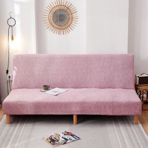 Elastic Vintage Sofa Bed Cover /Penutup Sofa Bed Shabby Polos Bermotif